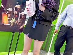 KFC_Bare_legs_hip_skirt_white_underwear_front_and_back Sensual Diva's Toy & Finger Fantasy-Ultimate Solo Tease Showdown!