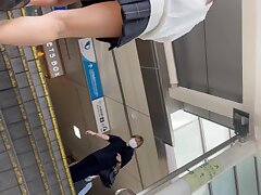 greymekurini Japanese Temptress in Leopard Panties Teases Seductively Up Close