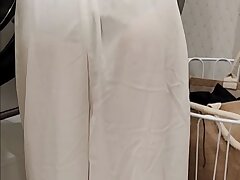 lv_0_20221014155002 Seductive Showered Maid Tempts Him in Steamy Kitchen Encounter