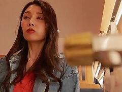 JUQ-419 Aki Tomosaki-Asian Teen Sensation Rides Cock Like a Pro Starlet