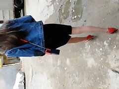 91_SHAMO110 Sizzling Japanese MILF Teases Explicitly in Sultry Upskirt Show