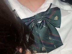 jkchan Public Ecstasy-Unleashed Passion Over a Painted Statue