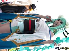 gcos8-2 Seductive Japanese Beauty's Dildo Tease & Explosive Orgasm