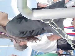 cheer382-383 Seductive Sunlit Massage-Japanese Beauty Tempts Stranger's Desires