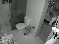 Home_Bathroom_5 Adorable Japanese Angel's Intense Passionate Encounter Night