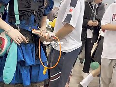 KFC_Pure_bun_hairstyle Uniformed Rookie Gets Expertly Filled by Experienced Big Cock