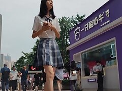 CSCD_Blue_JK_female_college_student_cake_shop Voluptuous Temptress-Creamy Bliss with a Big Dong Delight