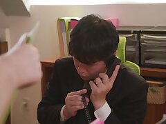 JUQ-136 Sizzling Asian Wife Shares Her Passion with Both Men in Hot Threesome