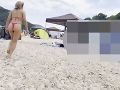 beach20249 Naughty Japanese Temptress-Intense Tit Play & Sultry Pussy Tease