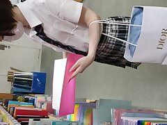 seifuku Sultry Solo Temptress Teases Seductively Post-Work Shift