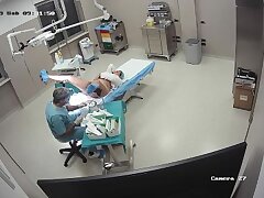 Real_hidden_camera_in_gynecological_cabinet_8 Indoor Temptation-Sizzling Japanese Beauty Poses Seductively for You