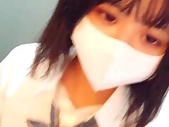 nen72tokutenkigae Seductive Asian Brunette Teases Her Irresistible Body with Desire