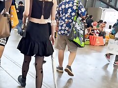 KFC_Black_stockings_white_lining Passionate Asian MILF Screams in Ecstasy During Nonstop Orgasmic Ride